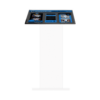 Digitale 24 Zoll Infothek mit Touch Funktion